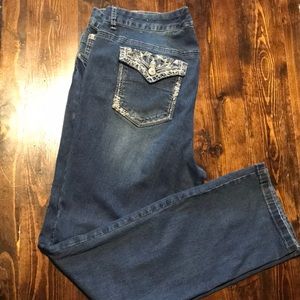 Rhythm in Blues Jeans EUC